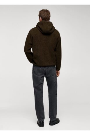 سویشرت منگو سبز مردانه مانگو 67040642