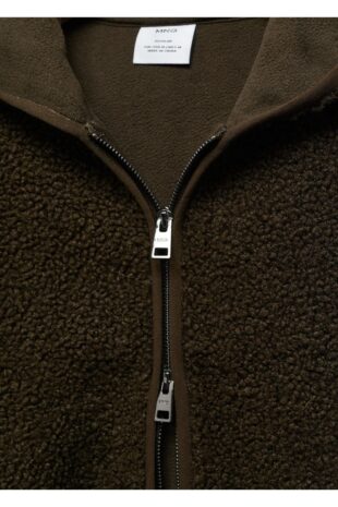 سویشرت منگو سبز مردانه مانگو 67040642