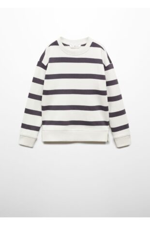 سویشرت منگو سیاه پسرانه مانگو 67040654