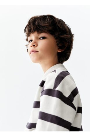 سویشرت منگو سیاه پسرانه مانگو 67040654