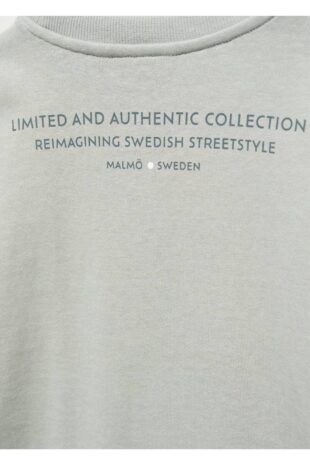 سویشرت منگو سبز پسرانه مانگو 67040662