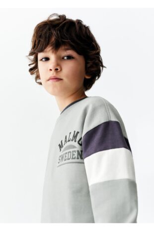 سویشرت منگو سبز پسرانه مانگو 67040662