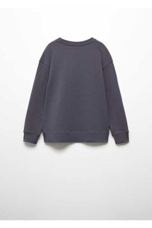 سویشرت منگو سیاه پسرانه مانگو 67070655