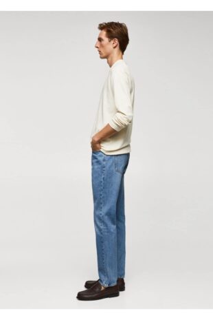 تی شرت منگو سفید مردانه مانگو 57024407