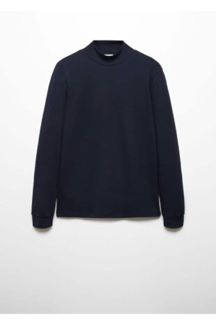 تی شرت منگو لاجورد مردانه مانگو 67030442