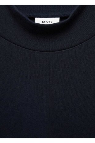 تی شرت منگو لاجورد مردانه مانگو 67030442