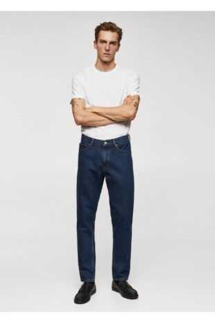 تی شرت منگو آبی مردانه مانگو 67040647