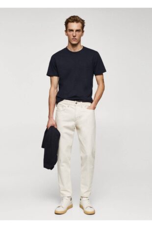 تی شرت منگو لاجورد مردانه مانگو 67040647