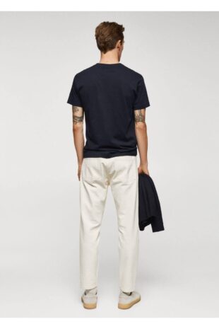 تی شرت منگو لاجورد مردانه مانگو 67040647