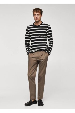 تی شرت منگو سیاه مردانه مانگو 67050648