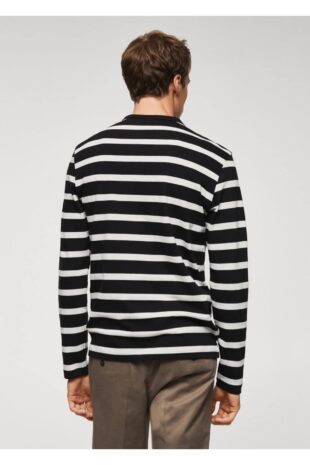 تی شرت منگو سیاه مردانه مانگو 67050648