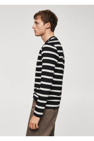 تی شرت منگو سیاه مردانه مانگو 67050648