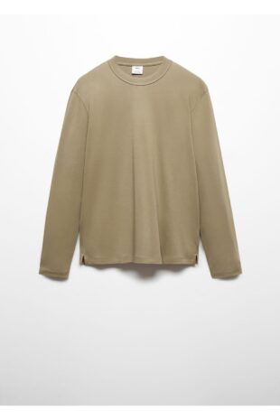 تی شرت منگو سبز مردانه مانگو 67080438