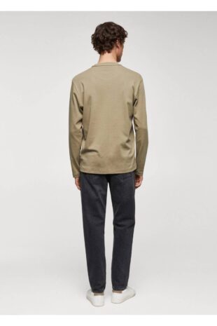 تی شرت منگو سبز مردانه مانگو 67080438