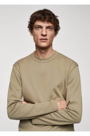 تی شرت منگو سبز مردانه مانگو 67080438