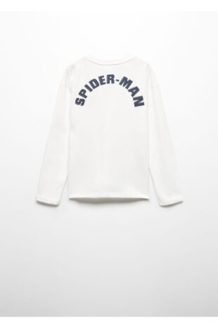 تی شرت منگو سفید پسرانه مانگو 67040453