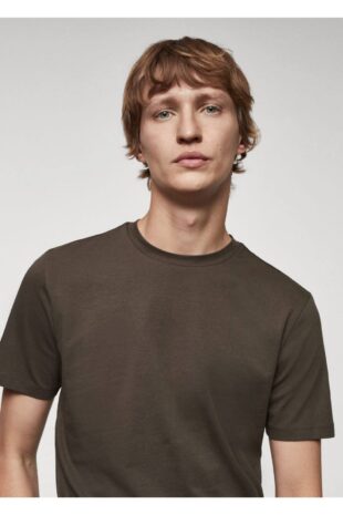 تی شرت منگو سبز مردانه مانگو 67040645