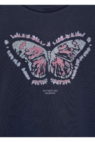 تی شرت منگو لاجورد دخترانه مانگو 67050664