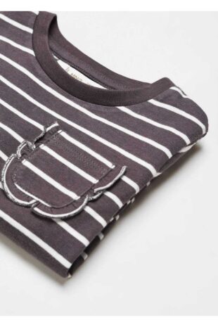 تی شرت منگو خاکستری دخترانه مانگو 67020668