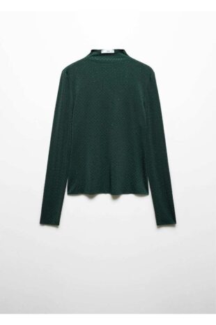 تی شرت منگو سبز زنانه مانگو 57009106