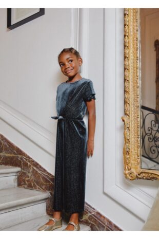 لباس منگو خاکستری دخترانه مانگو 57069091