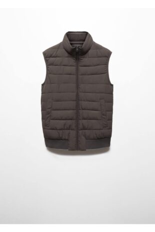 جلیقه منگو بنفش مردانه مانگو 67030619