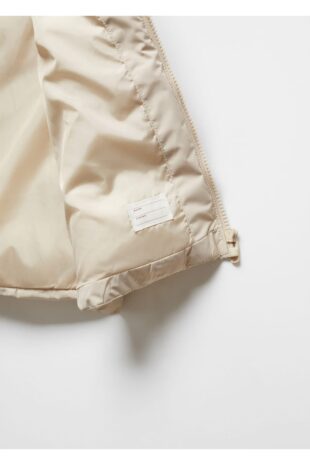 جلیقه منگو بژ دخترانه مانگو 67041506