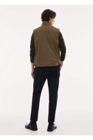 جلیقه منگو خاکی مردانه مانگو 67070618