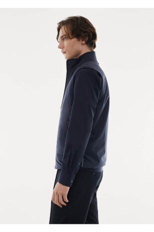 جلیقه منگو لاجورد مردانه مانگو 67070618