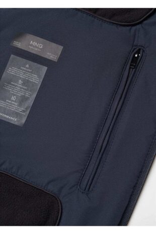 جلیقه منگو لاجورد مردانه مانگو 67070618