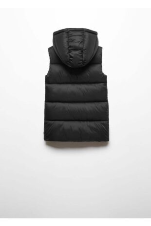 جلیقه منگو سیاه دخترانه مانگو 67071505