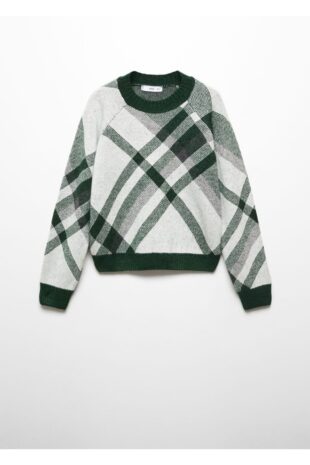 بافت سبز زنانه مانگو 67003280