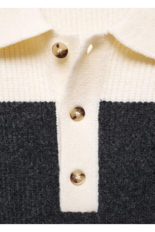 بافت سفید مردانه مانگو 67090642