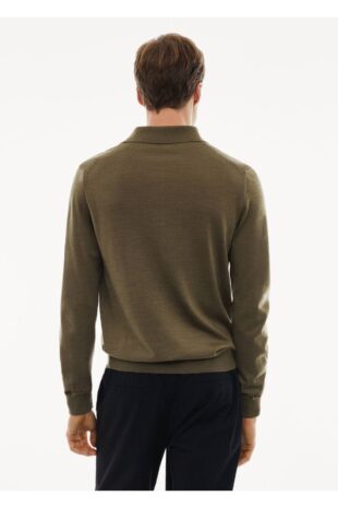 بافت سبز مردانه مانگو 67000659