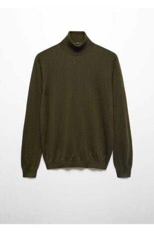 بافت خاکی مردانه مانگو 67000660