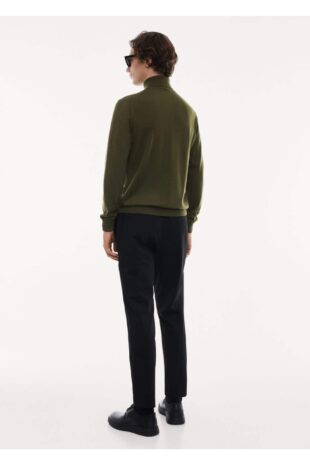 بافت خاکی مردانه مانگو 67000660