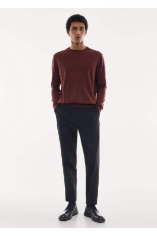 بافت قرمز مردانه مانگو 67010657