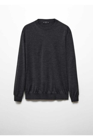 بافت بنفش مردانه مانگو 67010657