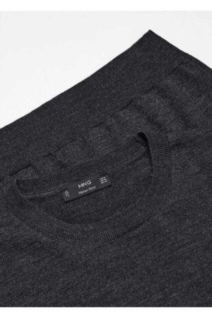 بافت بنفش مردانه مانگو 67010657