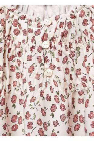 بلوز سفید دخترانه مانگو 67050677