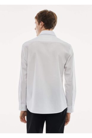 پیراهن آبی مردانه مانگو 67040637