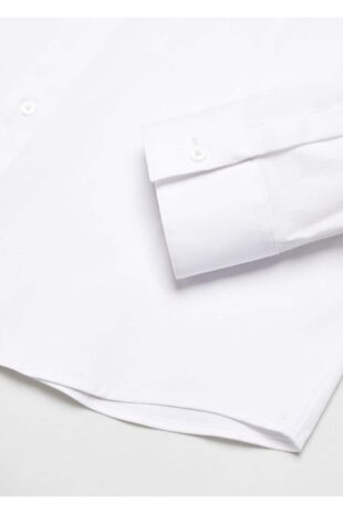 پیراهن آبی مردانه مانگو 67050268