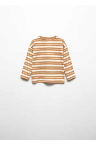 تی شرت زرد پسرانه مانگو 67013270