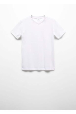 تی شرت آبی مردانه مانگو 67090643