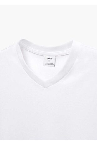 تی شرت آبی مردانه مانگو 67090643