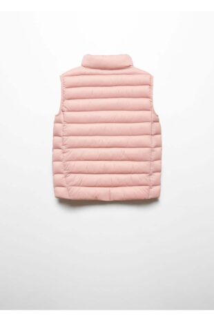 جلیقه صورتی دخترانه مانگو 67090655