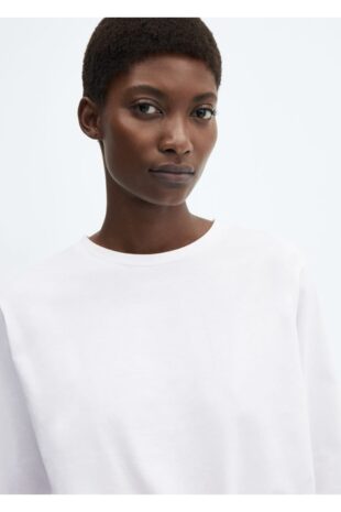 ست پیژامه بژ فاق نرمال بلند زنانه مانگو 67062536