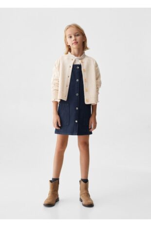 ژاکت بژ دخترانه مانگو 67092919