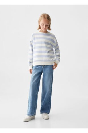 سویشرت آبی دخترانه مانگو 67013690