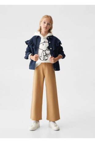 سویشرت سفید دخترانه مانگو 67013693